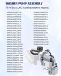Samsung Washer Pump Assembly, DC97-20621A Replacement