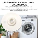 GE Washer Control Timer Dial Replacement Knob