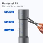 6 FT Flexible Washing Machine Drain Hose with Clamps