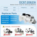 Samsung Washer Drain Pump Assembly - Upgraded Replacement