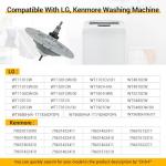 Washing Machine Clutch & Bearing Assembly for LG/Kenmore