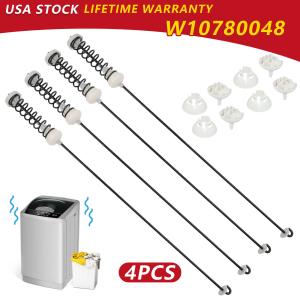 Whirlpool Kenmore Washer Suspension Rod Kit 4Pcs