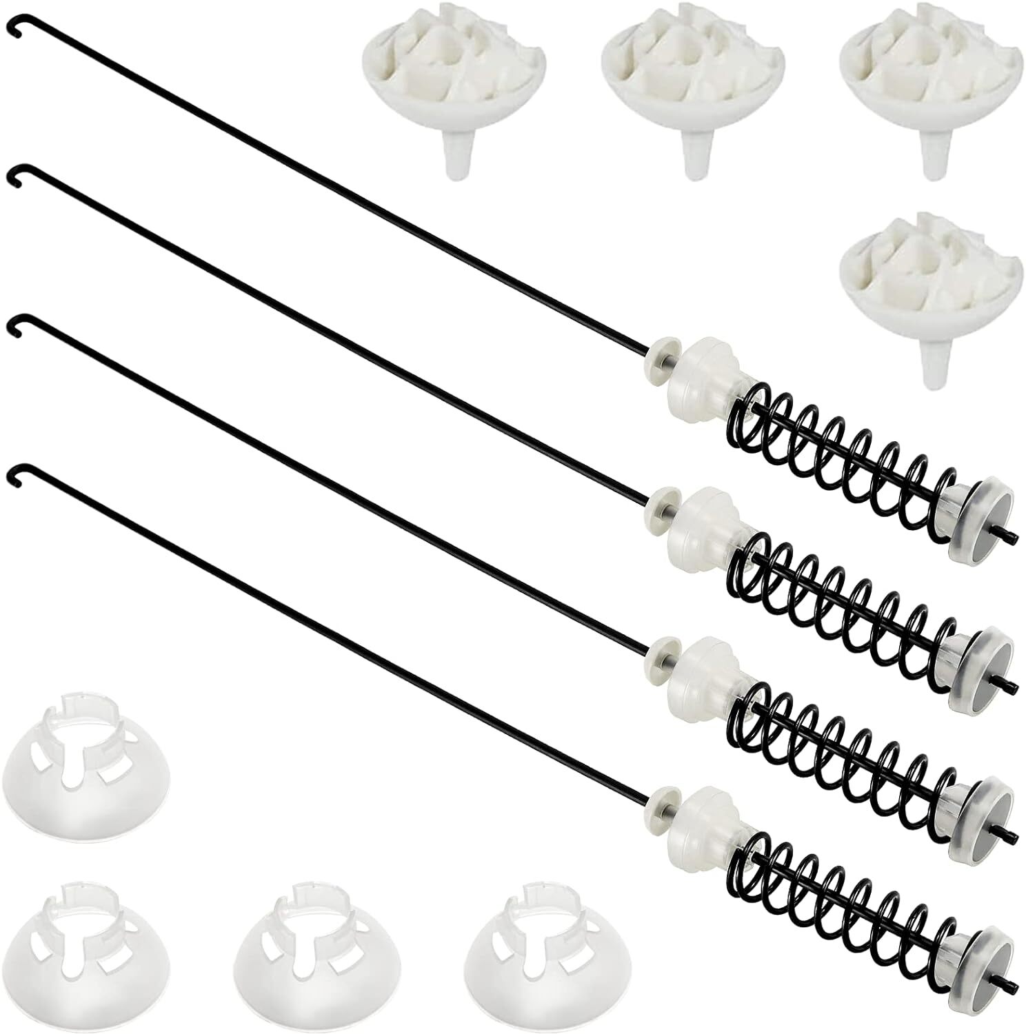 Whirlpool Kenmore Washer Suspension Rod Kit 4Pcs