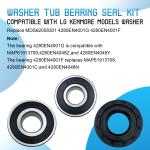 Washer Tub Bearing Seal Kit for LG Kenmore