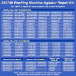 285748 Agitator Repair Kit for Kenmore Whirlpool
