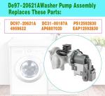 Samsung Washer Pump Assembly Replacement DC97-20621A