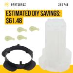 PartsBroz Long Cam Agitator Repair Kit