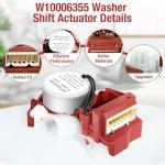 W10006355 Washer Shift Actuator for Whirlpool, Maytag