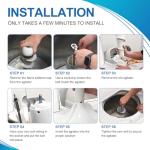 W10836692 Washer Upper Agitator for Whirlpool Kenmore