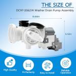 Samsung Washer Drain Pump Assembly - Upgraded Replacement