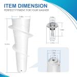 W10836692 Washer Upper Agitator for Whirlpool Kenmore