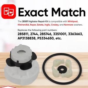 Whirlpool Kenmore Washing Machine Agitator Dogs Kit