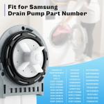 Samsung Washer Drain Pump Motor Replacement Part