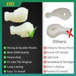 60 Pack Washer Agitator Dogs for Whirlpool & Kenmore