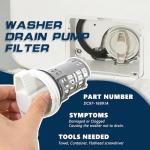 Samsung Washer Drain Pump Filter Replacement Part