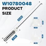 Washer Suspension Rod Kit for Whirlpool Machines