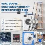 Washer Suspension Rod Kit for Whirlpool Machines