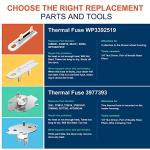 Kenmore 110 Dryer Thermal Fuse & Thermostat Kit