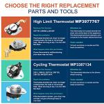 Kenmore 110 Dryer Thermal Fuse & Thermostat Kit