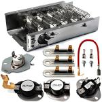 Dryer Heating Element and Thermostat Parts Set