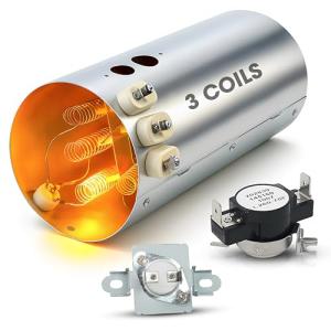 Dryer Heating Element and Thermal Fuse Set