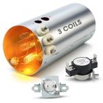 Dryer Heating Element and Thermal Fuse Set
