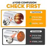 Dryer Heating Element and Thermal Fuse Set