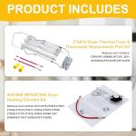Whirlpool Kenmore Dryer Heating Element Kit 4391960
