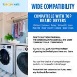 Dryer Heating Element and Thermostat Parts Set