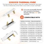 Whirlpool Maytag Kenmore Dryer Heating Element Kit