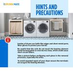 Dryer Heating Element and Thermostat Parts Set