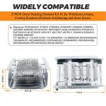 Dryer Heating Element Kit for Whirlpool Kenmore Maytag