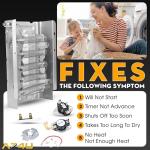 Dryer Heating Element and Thermal Fuse Kit