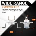 Dryer Thermal Fuse and Thermostat Kit for LG, Kenmore