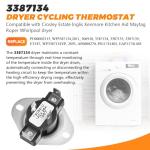 Blutoget Dryer Thermostat and Thermal Fuse Kit