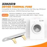 Blutoget Dryer Thermostat and Thermal Fuse Kit