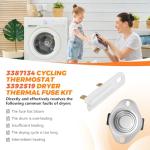 Blutoget Dryer Thermostat and Thermal Fuse Kit