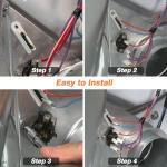 Blutoget Dryer Thermostat and Thermal Fuse Kit