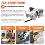 Beaquicy Washer Drain Pump Assembly Replacement