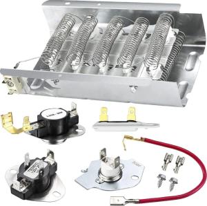 Amana Dryer Heating Element, Thermostat, Fuse Kit