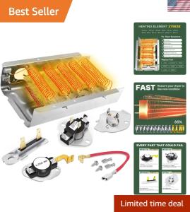 Complete Dryer Repair Kit: Heating Element and More