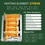 Complete Dryer Repair Kit: Heating Element and More