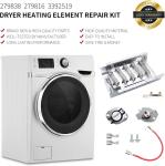 Dryer Heating Element & Fuse for Whirlpool, Roper, Kenmore