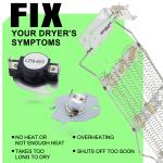 Dryer Heating Element and Thermal Fuse for Whirlpool