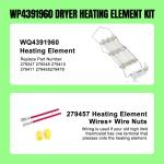 Dryer Heating Element and Thermal Fuse for Whirlpool