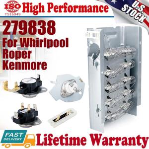 Dryer Heating Element Fuse Kit for Whirlpool Kenmore