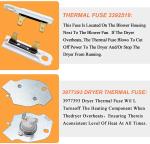 Dryer Heating Element Fuse Kit for Whirlpool Kenmore