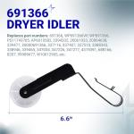 Dryer Drum Belt & Pulley Kit for Kenmore/Whirlpool