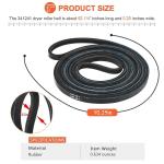 Dryer Drum Belt 92.25in for Kenmore Whirlpool