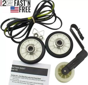 Dryer Pulley Roller Belt for Kenmore Models 110